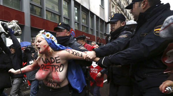 PROTESTA FEMEN